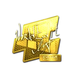 Sticker | WorldEdit (Gold) | Atlanta 2017