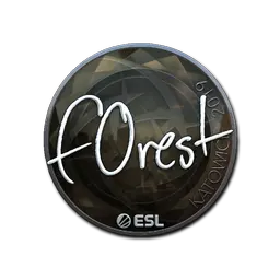 Sticker | f0rest (Foil) | Katowice 2019