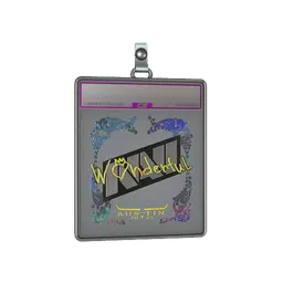 Sticker Slab | w0nderful (Holo) | Austin 2025