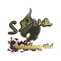 Sticker | s-chilla (Gold) | Shanghai 2024