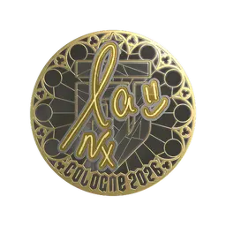 Sticker | lauNX (Gold) | Cologne 2026