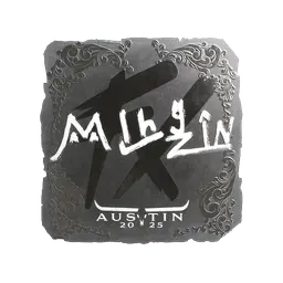 Sticker | mlhzin (Foil) | Austin 2025