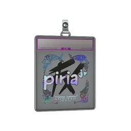 Sticker Slab | piriajr (Holo) | Austin 2025