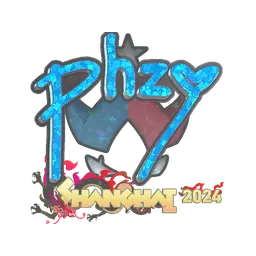 Sticker | phzy (Glitter) | Shanghai 2024