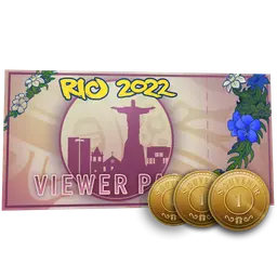 Rio 2022 Viewer Pass + 3 Souvenir Tokens