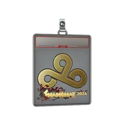 Sticker Slab | Cloud9 (Gold) | Shanghai 2024