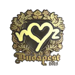 Sticker | ropz (Gold) | Budapest 2025