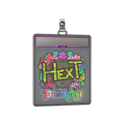 Sticker Slab | HexT (Holo) | Budapest 2025