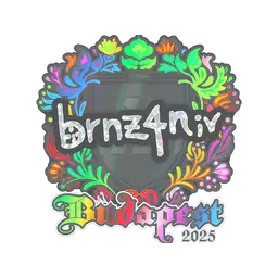 Sticker | brnz4n (Holo) | Budapest 2025