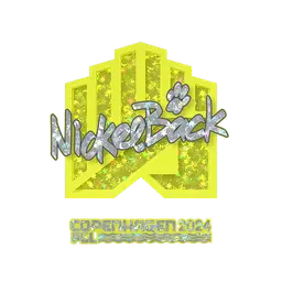 Sticker | NickelBack (Glitter) | Copenhagen 2024