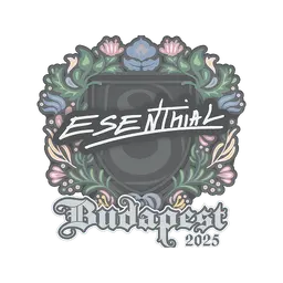 Sticker | esenthial | Budapest 2025