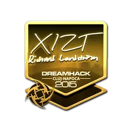 Sticker | Xizt (Gold) | Cluj-Napoca 2015