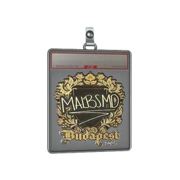 Sticker Slab | malbsMd (Gold) | Budapest 2025