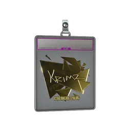 Sticker Slab | KRIMZ (Gold) | Cologne 2016