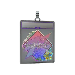 Sticker Slab | dav1deuS (Glitter) | Rio 2022