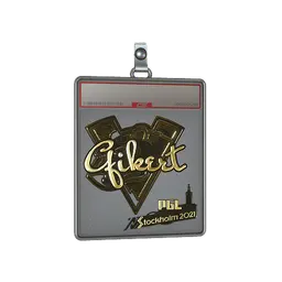 Sticker Slab | Qikert (Gold) | Stockholm 2021