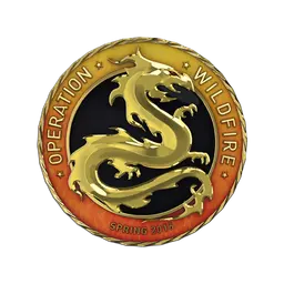 Gold Operation Wildfire Coin
