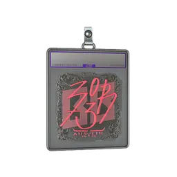 Sticker Slab | zorte (Foil) | Austin 2025