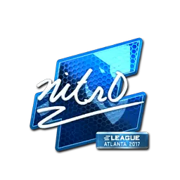 Sticker | nitr0 (Foil) | Atlanta 2017