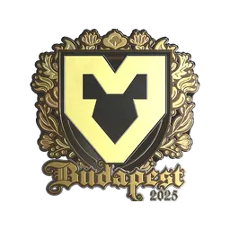 Sticker | MOUZ (Gold) | Budapest 2025