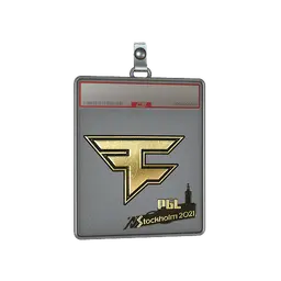Sticker Slab | FaZe Clan (Gold) | Stockholm 2021