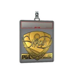 Sticker Slab | shroud (Gold) | Krakow 2017