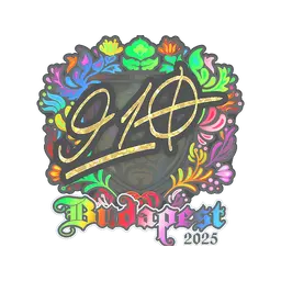 Sticker | 910 (Holo) | Budapest 2025