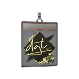 Sticker Slab | dgt (Gold) | Rio 2022