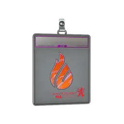 Sticker Slab | Copenhagen Flames (Holo) | Antwerp 2022