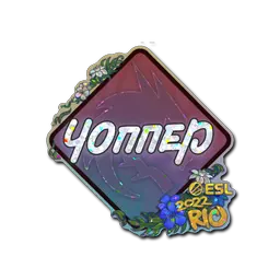 Sticker | chopper (Glitter) | Rio 2022