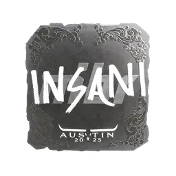 Sticker | insani (Foil) | Austin 2025