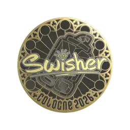 Sticker | Swisher (Gold) | Cologne 2026