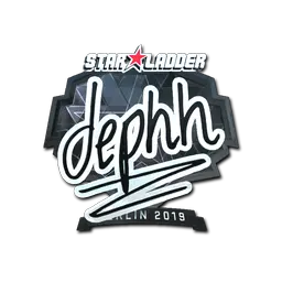 Sticker | dephh (Foil) | Berlin 2019