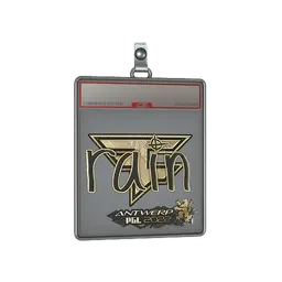 Sticker Slab | rain (Gold) | Antwerp 2022