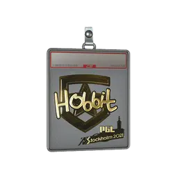 Sticker Slab | HObbit (Gold) | Stockholm 2021