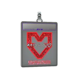 Sticker Slab | xertioN (Glitter) | Copenhagen 2024
