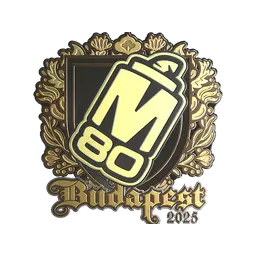 Sticker | M80 (Gold) | Budapest 2025