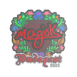 Sticker | Magisk (Embroidered) | Budapest 2025