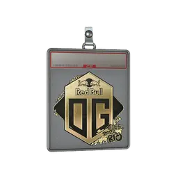 Sticker Slab | OG (Gold) | Rio 2022