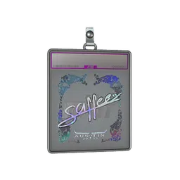 Sticker Slab | saffee (Holo) | Austin 2025