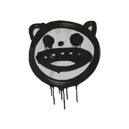 Sealed Graffiti | Happy Cat (Shark White)