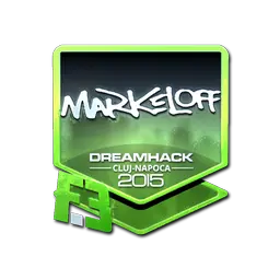 Sticker | markeloff (Foil) | Cluj-Napoca 2015