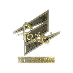 Sticker | Patti (Gold) | Copenhagen 2024