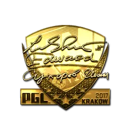 Sticker | Edward (Gold) | Krakow 2017