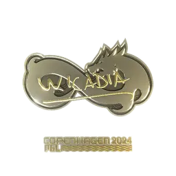 Sticker | Wicadia (Gold) | Copenhagen 2024