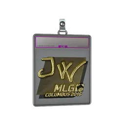 Sticker Slab | JW (Gold) | MLG Columbus 2016