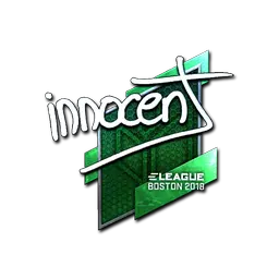 Sticker | innocent (Foil) | Boston 2018