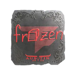 Sticker | frozen (Foil) | Austin 2025