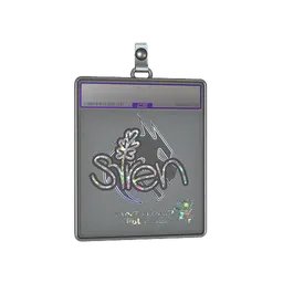 Sticker Slab | S1ren (Glitter) | Antwerp 2022