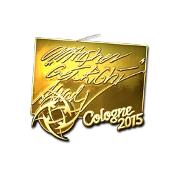 Sticker | GeT_RiGhT (Gold) | Cologne 2015